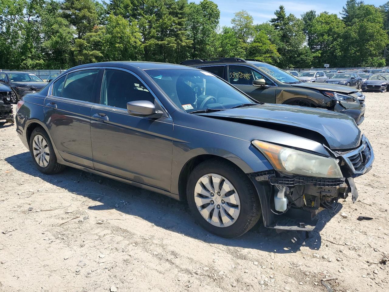 2009 Honda Accord Lx Gray vin: 1HGCP26309A192583