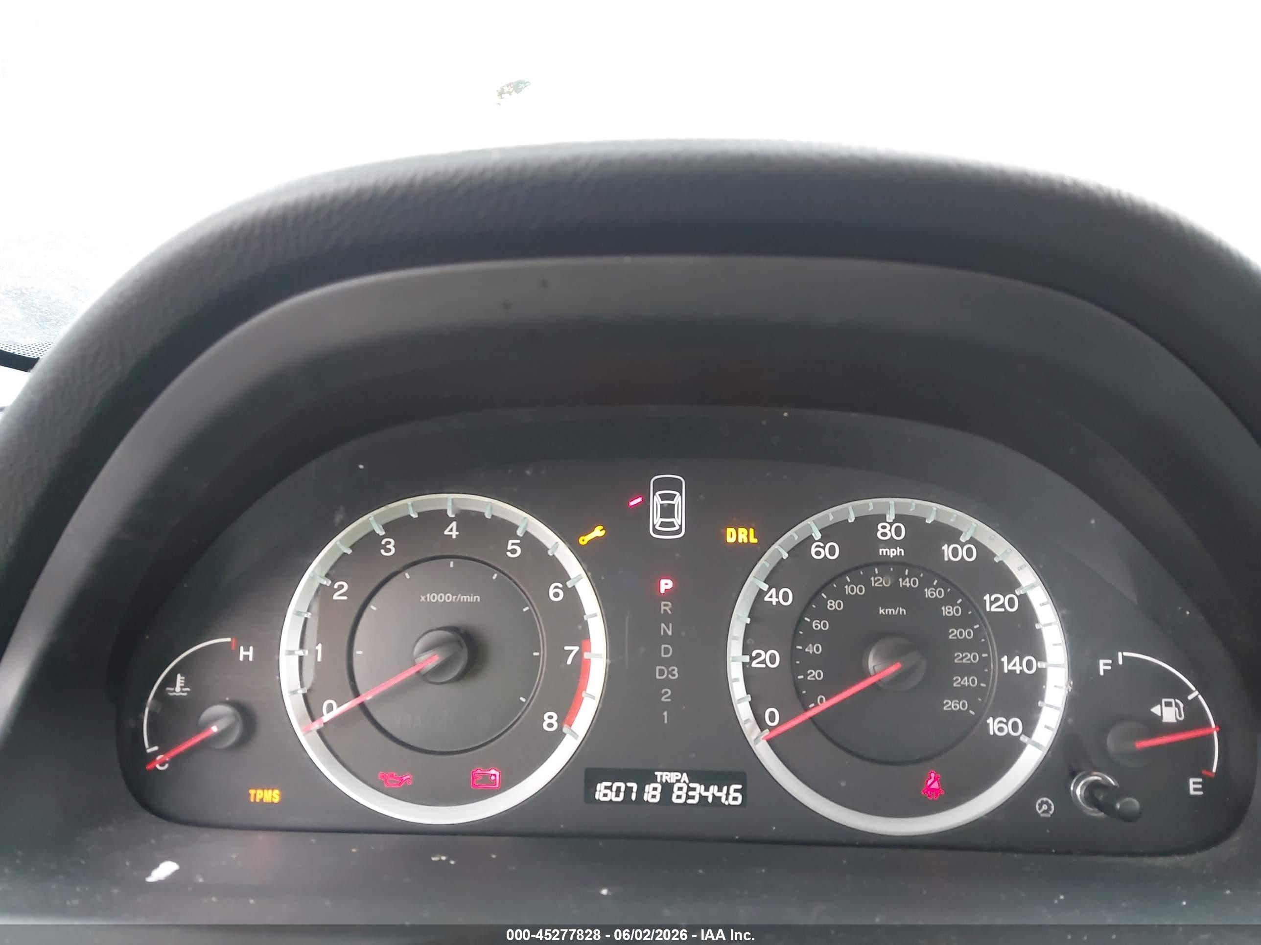 2009 Honda Accord 2.4 Lx Gray vin: 1HGCP26309A194186