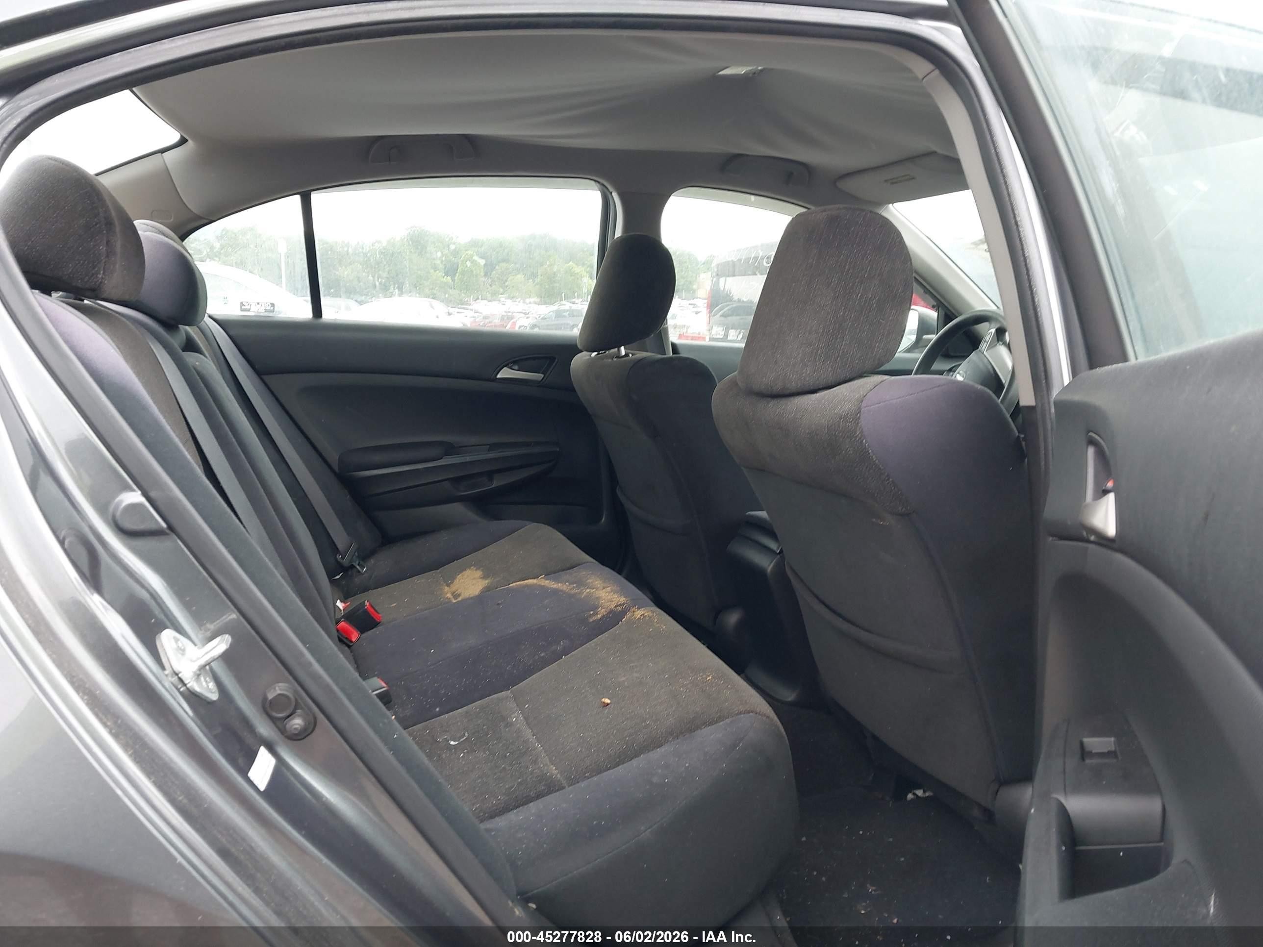 2009 Honda Accord 2.4 Lx Gray vin: 1HGCP26309A194186