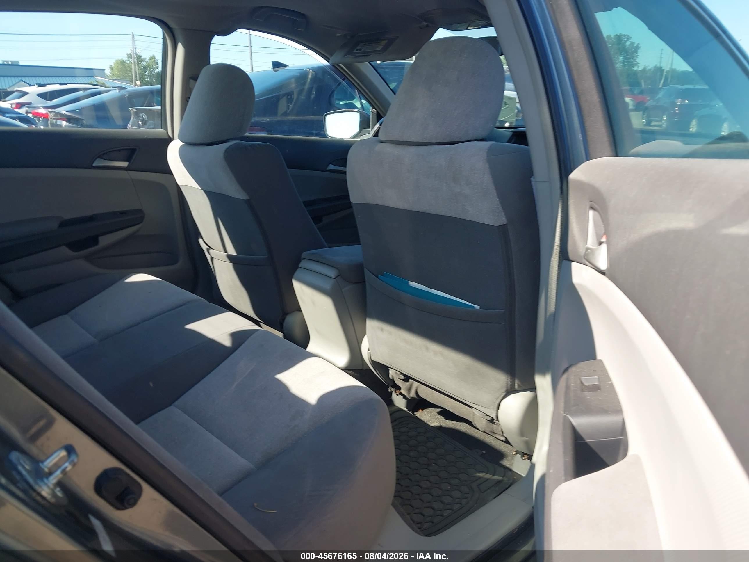 2008 Honda Accord 2.4 Lx Gray vin: 1HGCP26318A010601