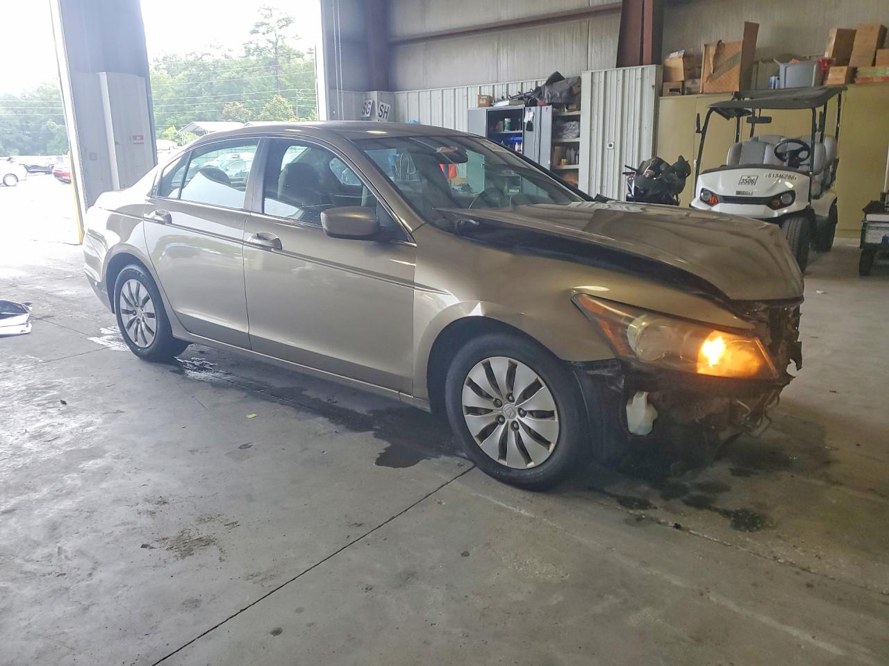 2008 Honda Accord Lx Золотой vin: 1HGCP26318A013627