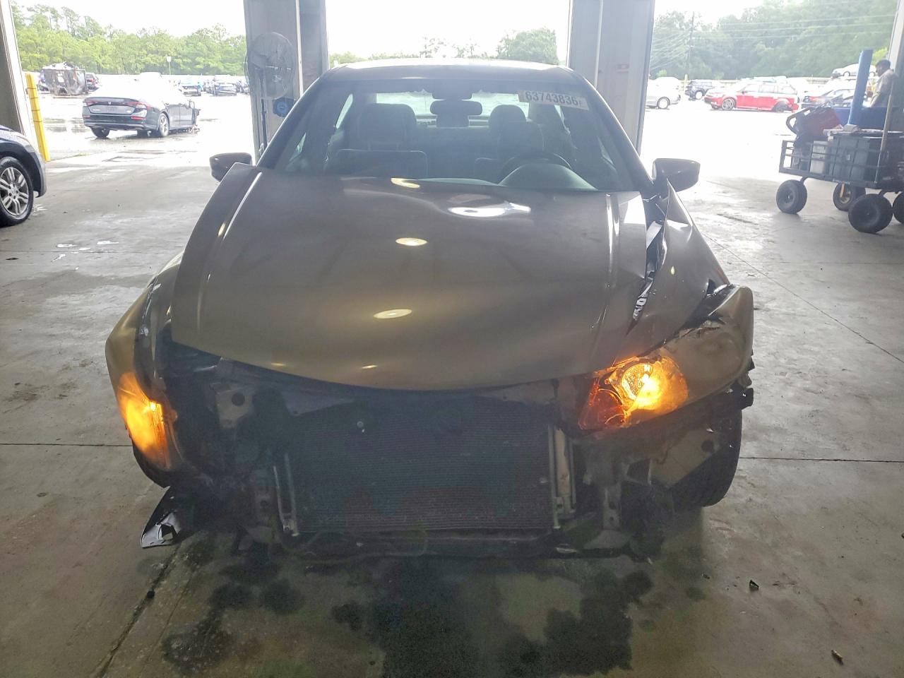 2008 Honda Accord Lx Золотой vin: 1HGCP26318A013627