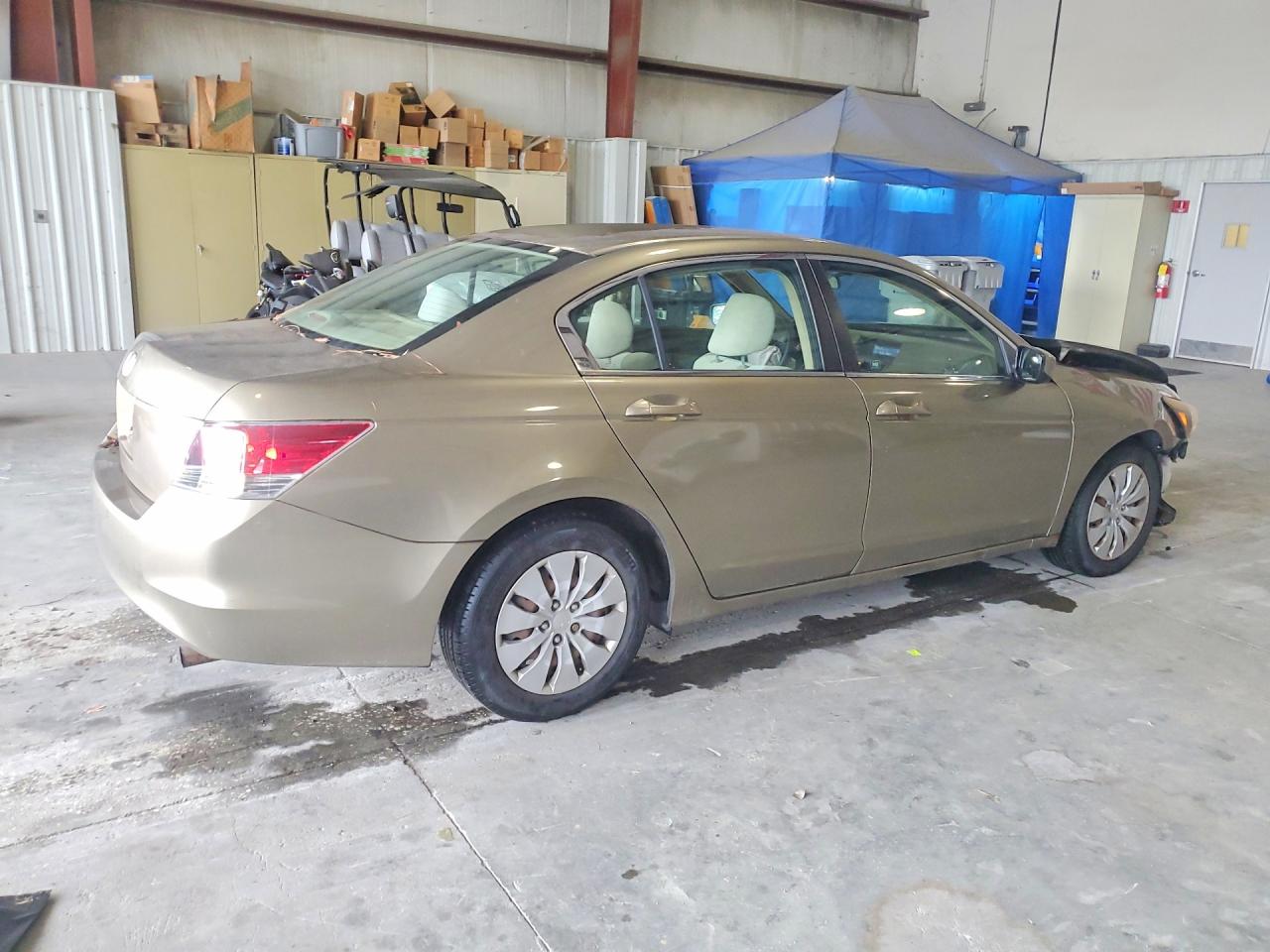 2008 Honda Accord Lx Золотой vin: 1HGCP26318A013627