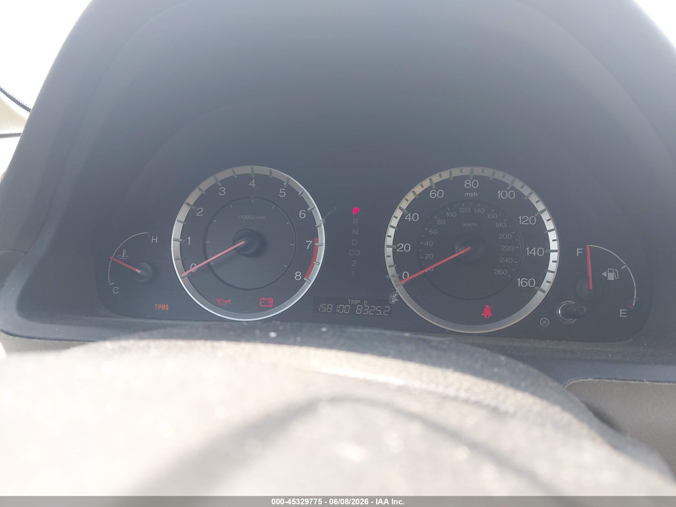 2008 Honda Accord 2.4 Lx Белый vin: 1HGCP26318A029813