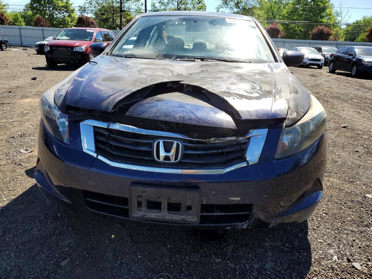 2008 Honda Accord Lx Blue vin: 1HGCP26318A036812