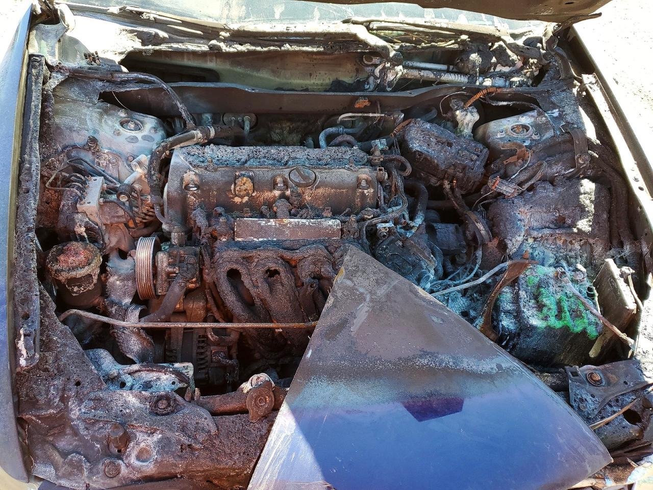 2008 Honda Accord Lx Blue vin: 1HGCP26318A036812