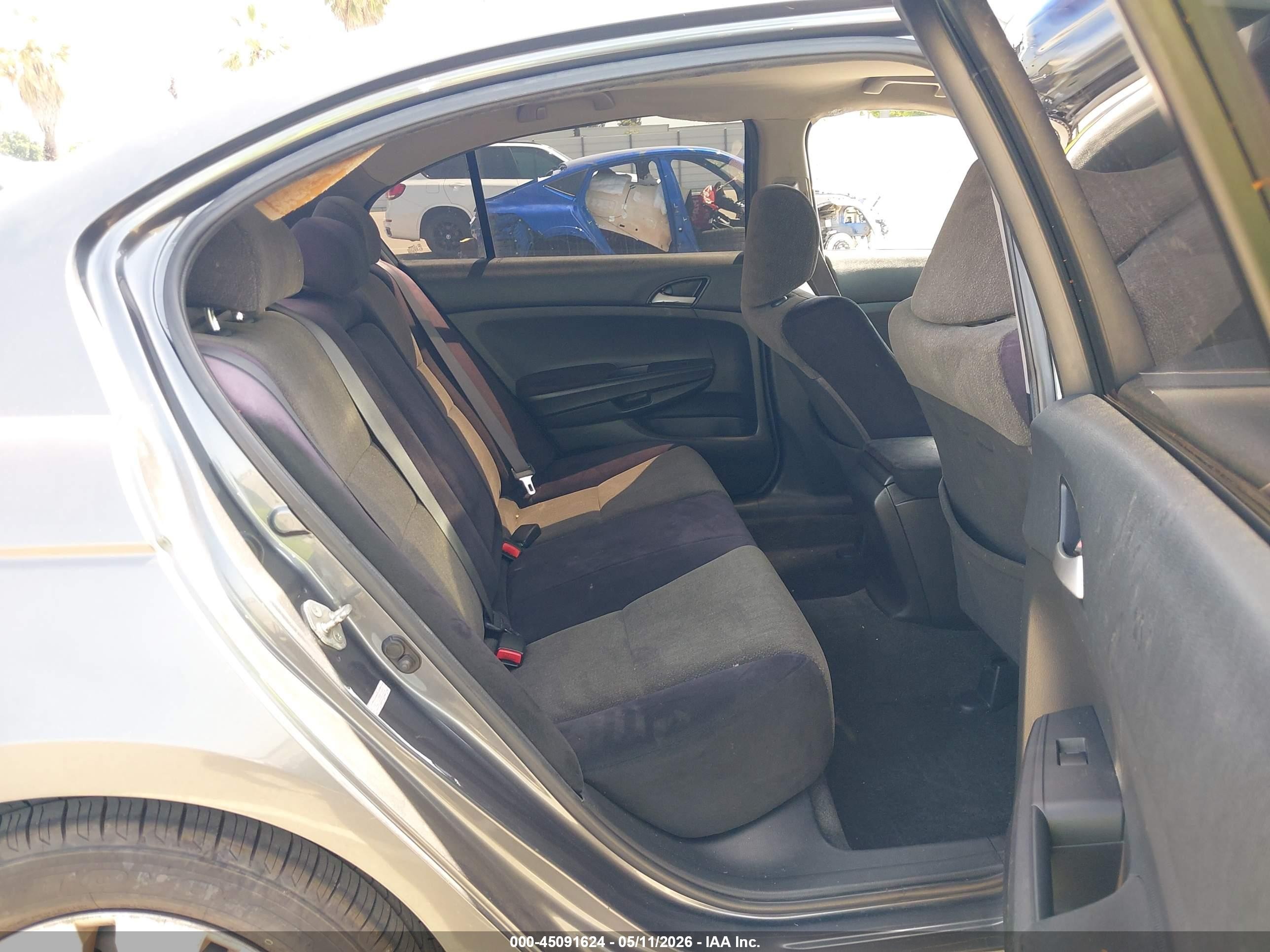 2008 Honda Accord 2.4 Lx Gray vin: 1HGCP26318A050452