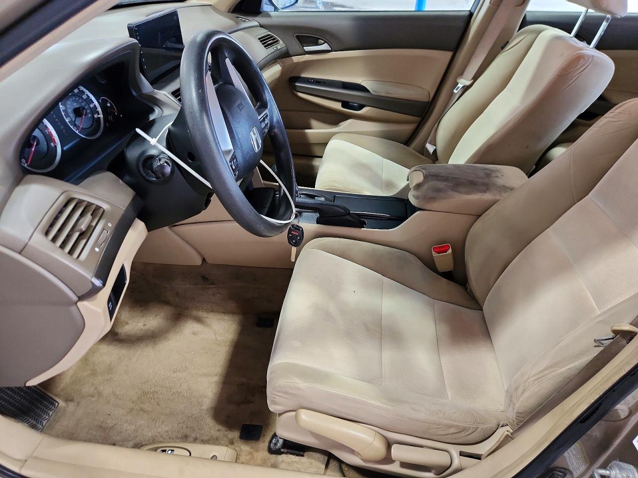 2008 Honda Accord Lx Tan vin: 1HGCP26318A055294