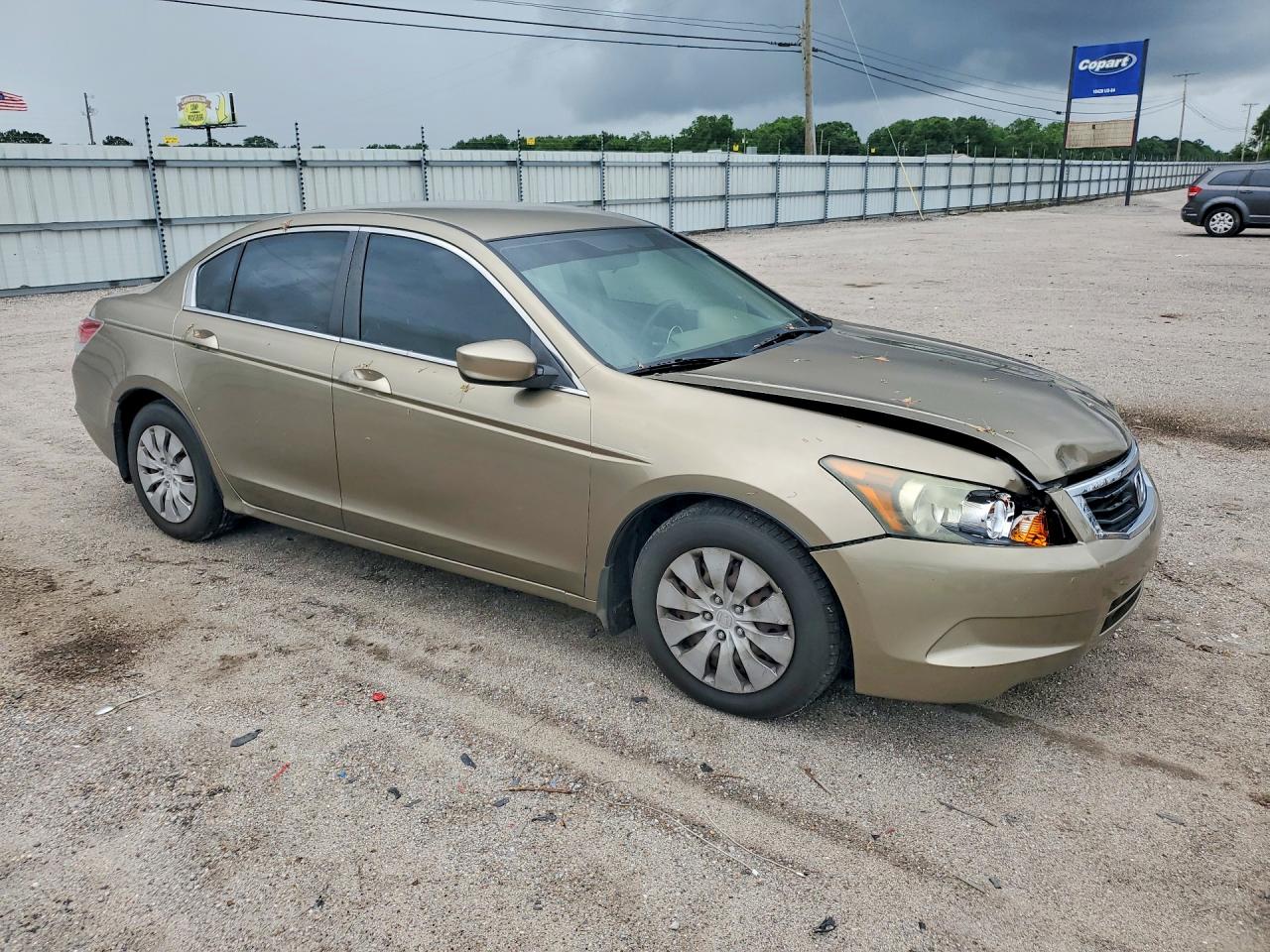 2008 Honda Accord Lx Золотой vin: 1HGCP26318A089641