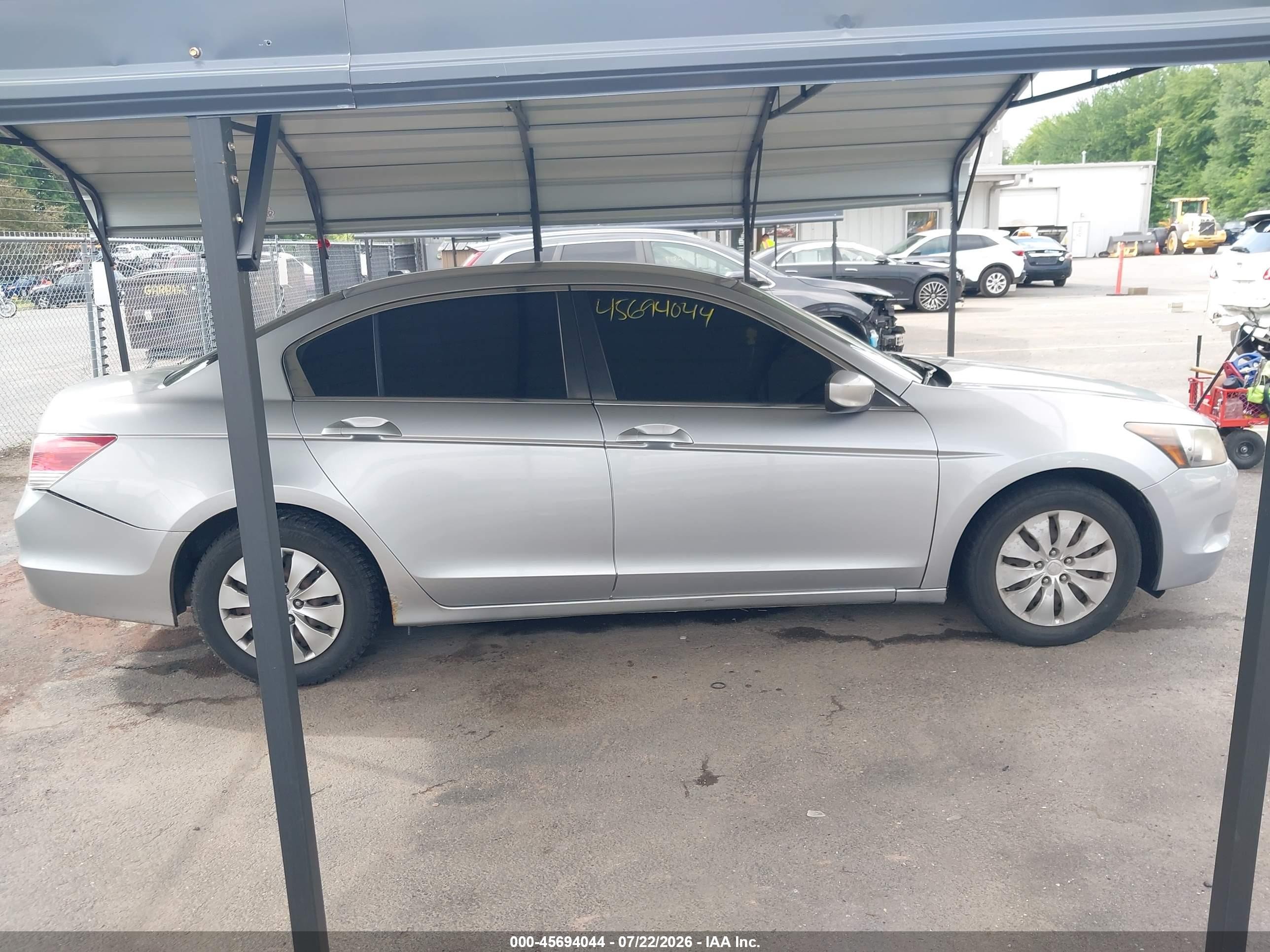 2008 Honda Accord 2.4 Lx Silver vin: 1HGCP26318A140779