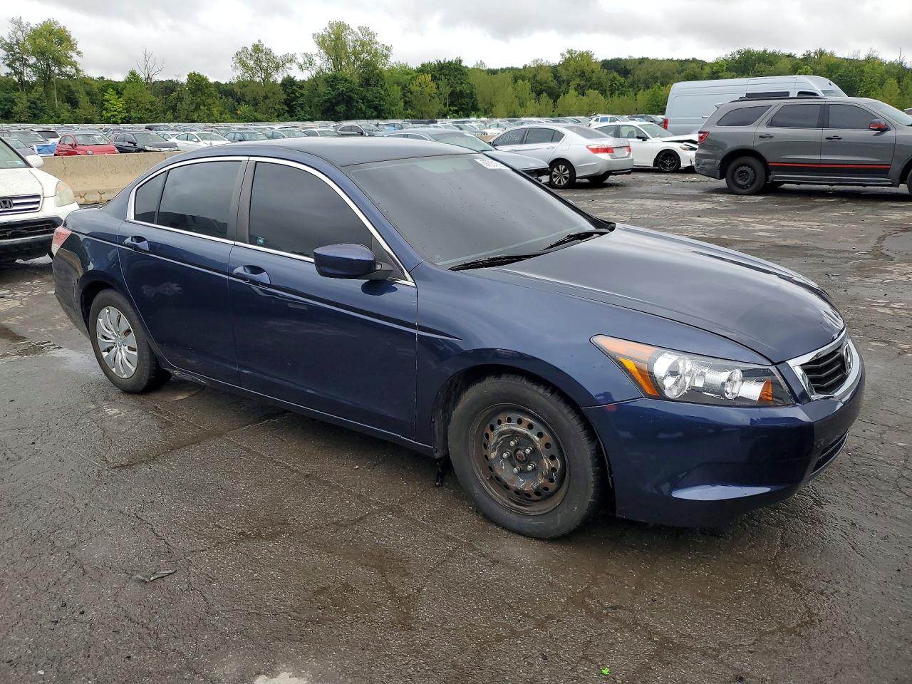 2008 Honda Accord Lx Blue vin: 1HGCP26318A149367