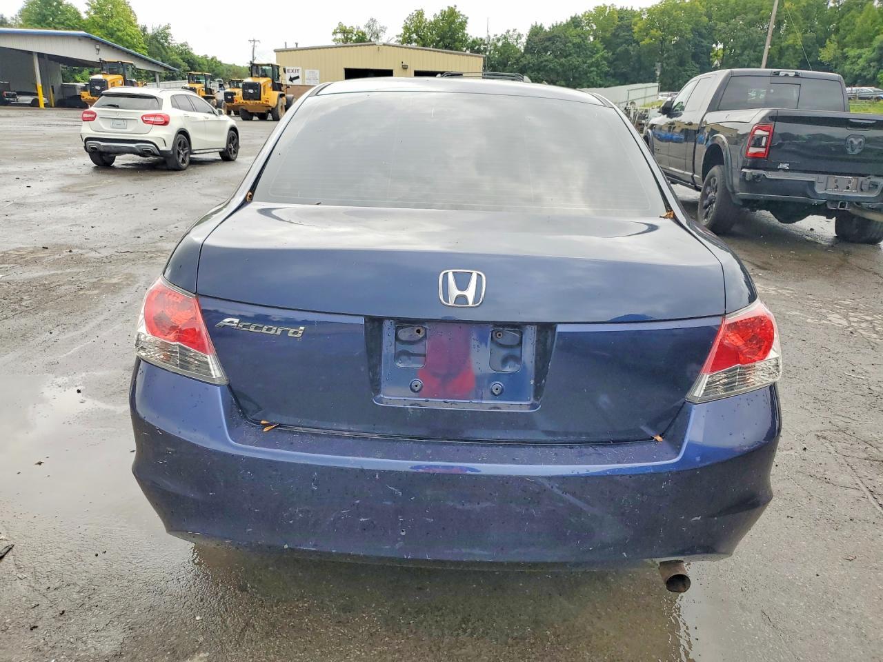 2008 Honda Accord Lx Blue vin: 1HGCP26318A149367