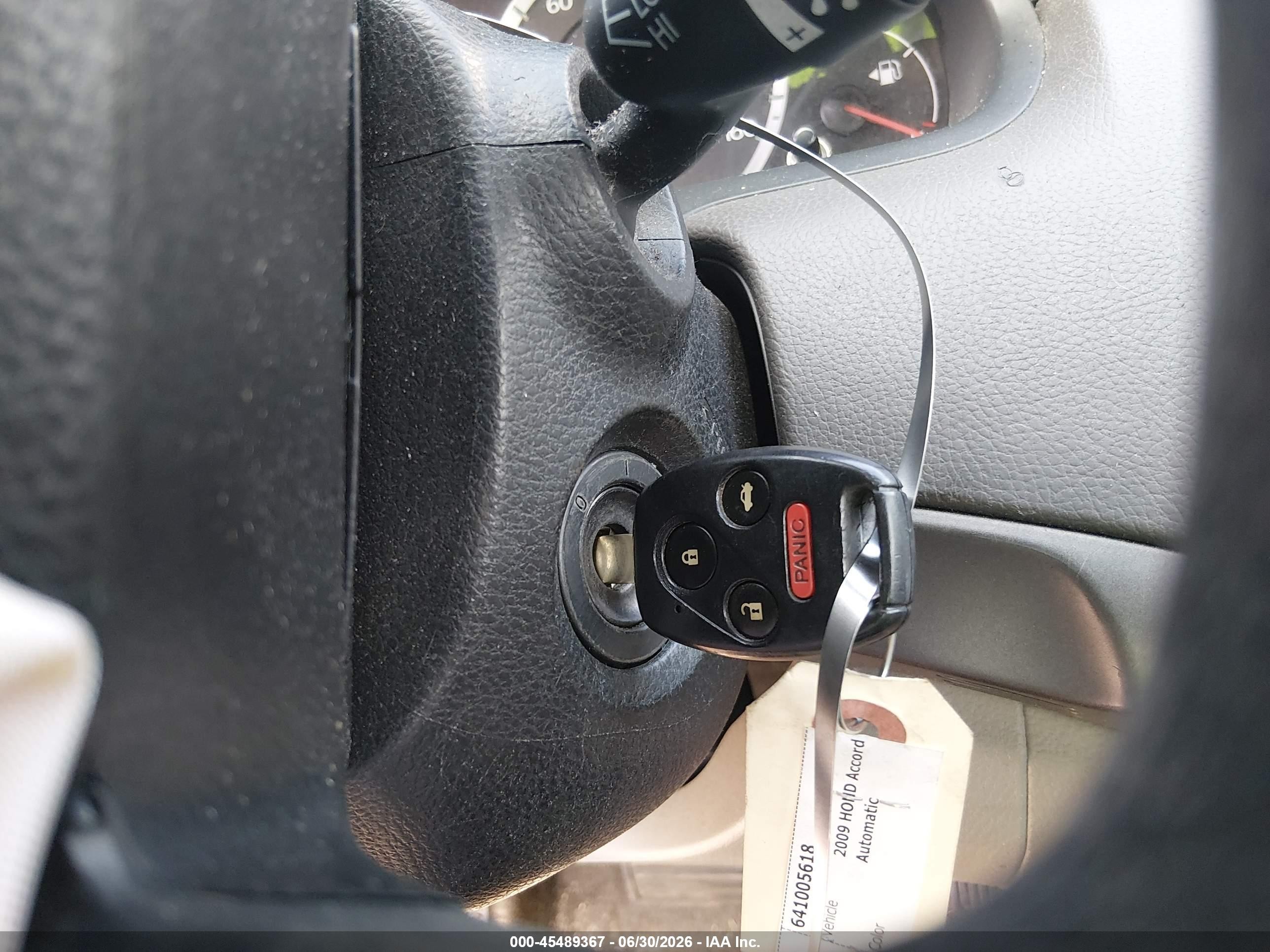 2009 Honda Accord 2.4 Lx Серый vin: 1HGCP26319A052882