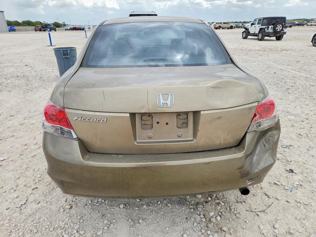2009 Honda Accord Lx Beige vin: 1HGCP26319A070265