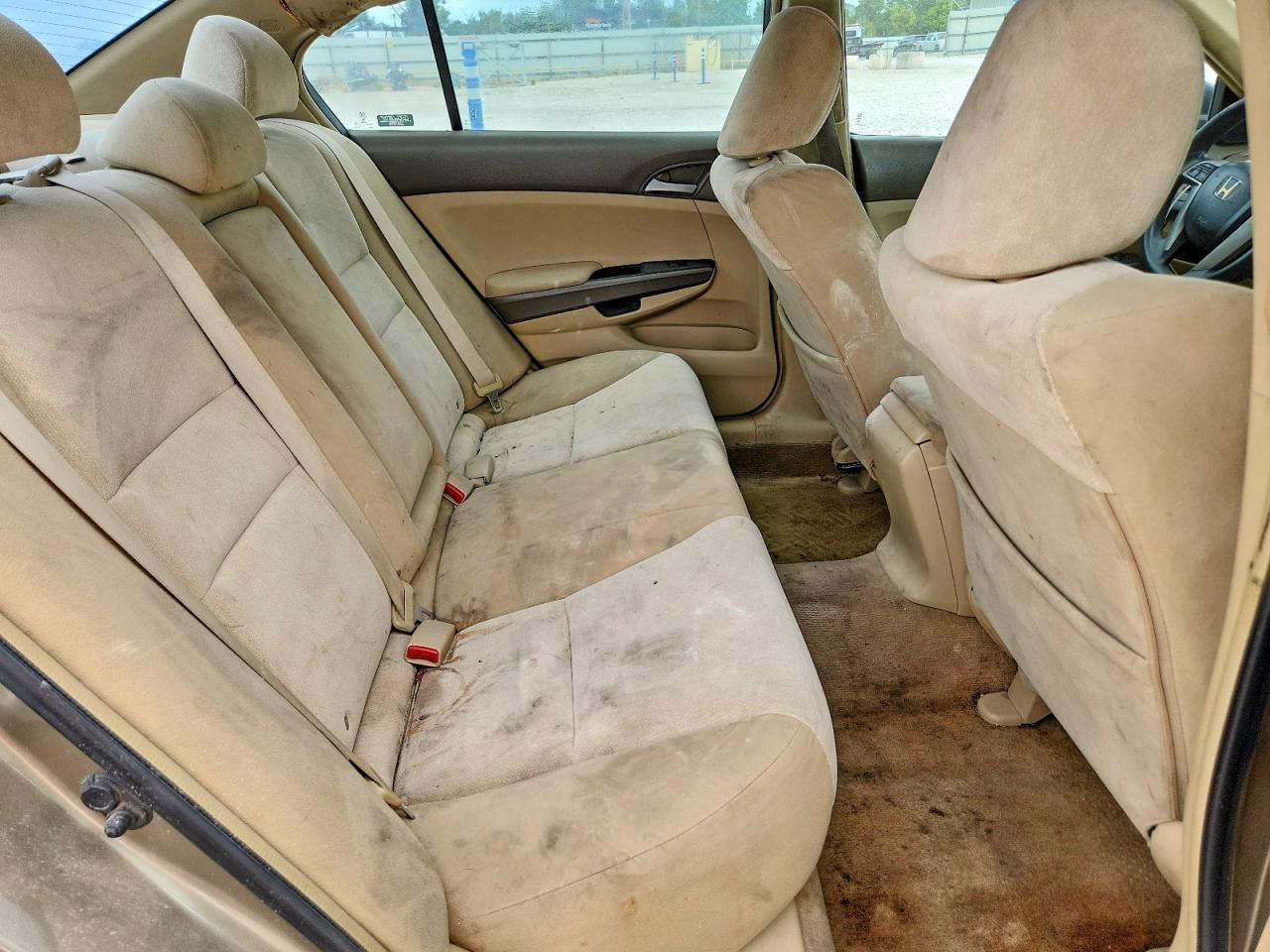 2009 Honda Accord Lx Beige vin: 1HGCP26319A070265