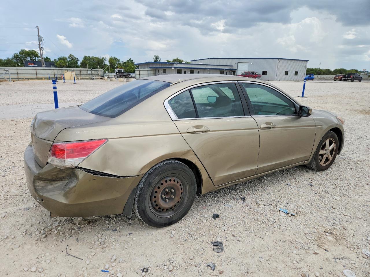 2009 Honda Accord Lx Beige vin: 1HGCP26319A070265
