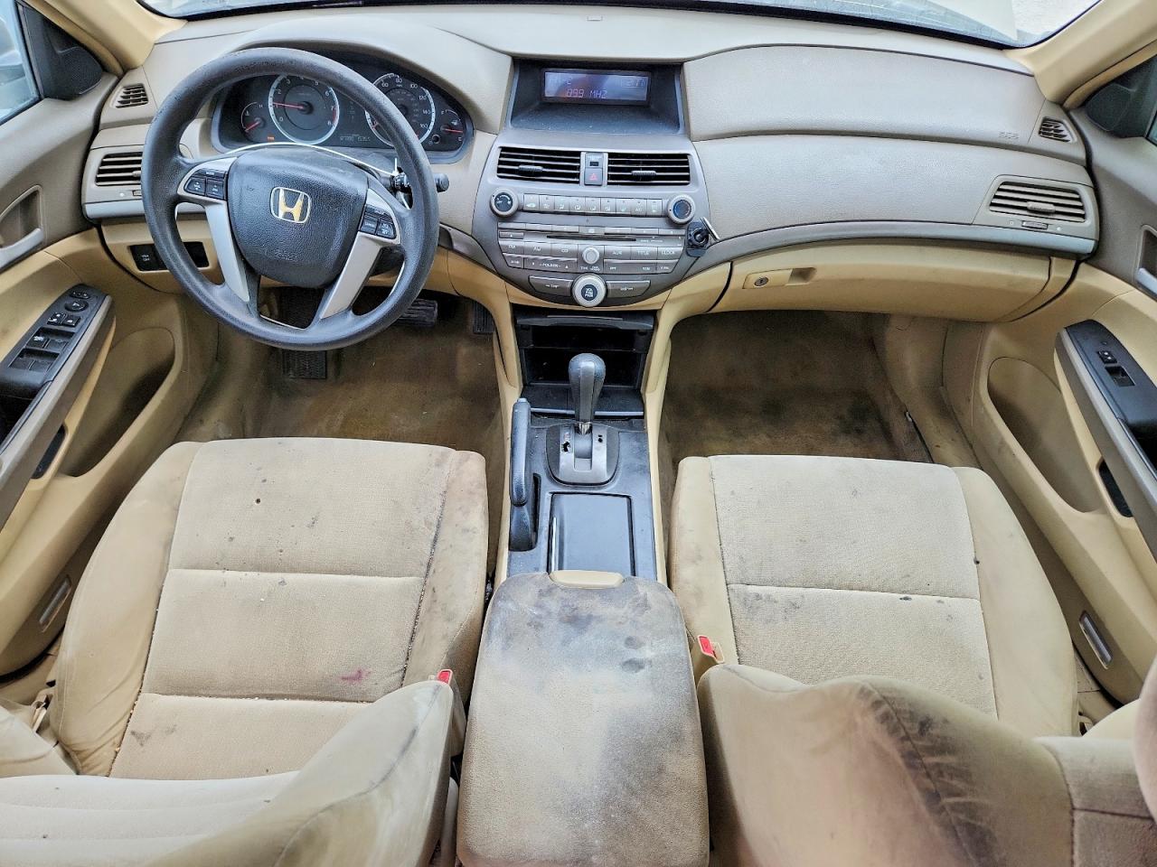 2009 Honda Accord Lx Beige vin: 1HGCP26319A070265