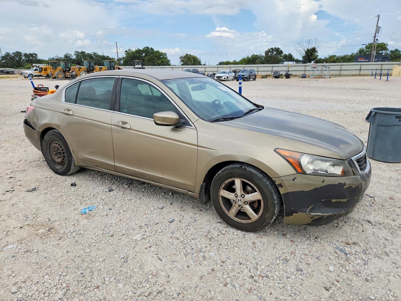 2009 Honda Accord Lx Beige vin: 1HGCP26319A070265