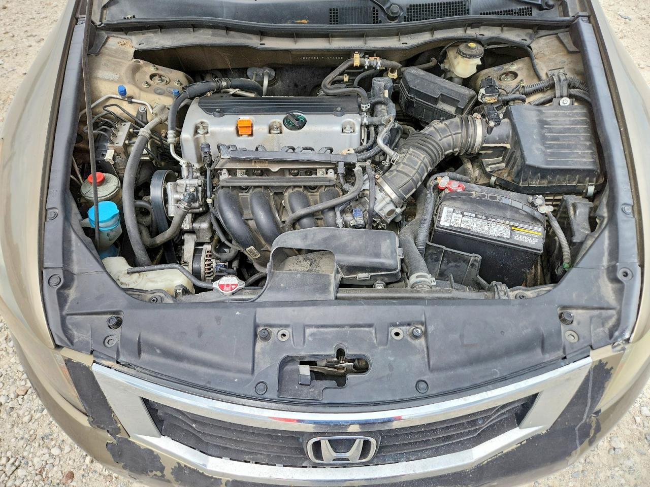 2009 Honda Accord Lx Beige vin: 1HGCP26319A070265