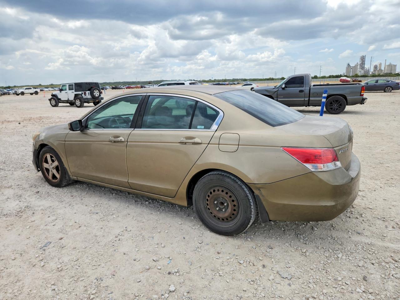 2009 Honda Accord Lx Beige vin: 1HGCP26319A070265
