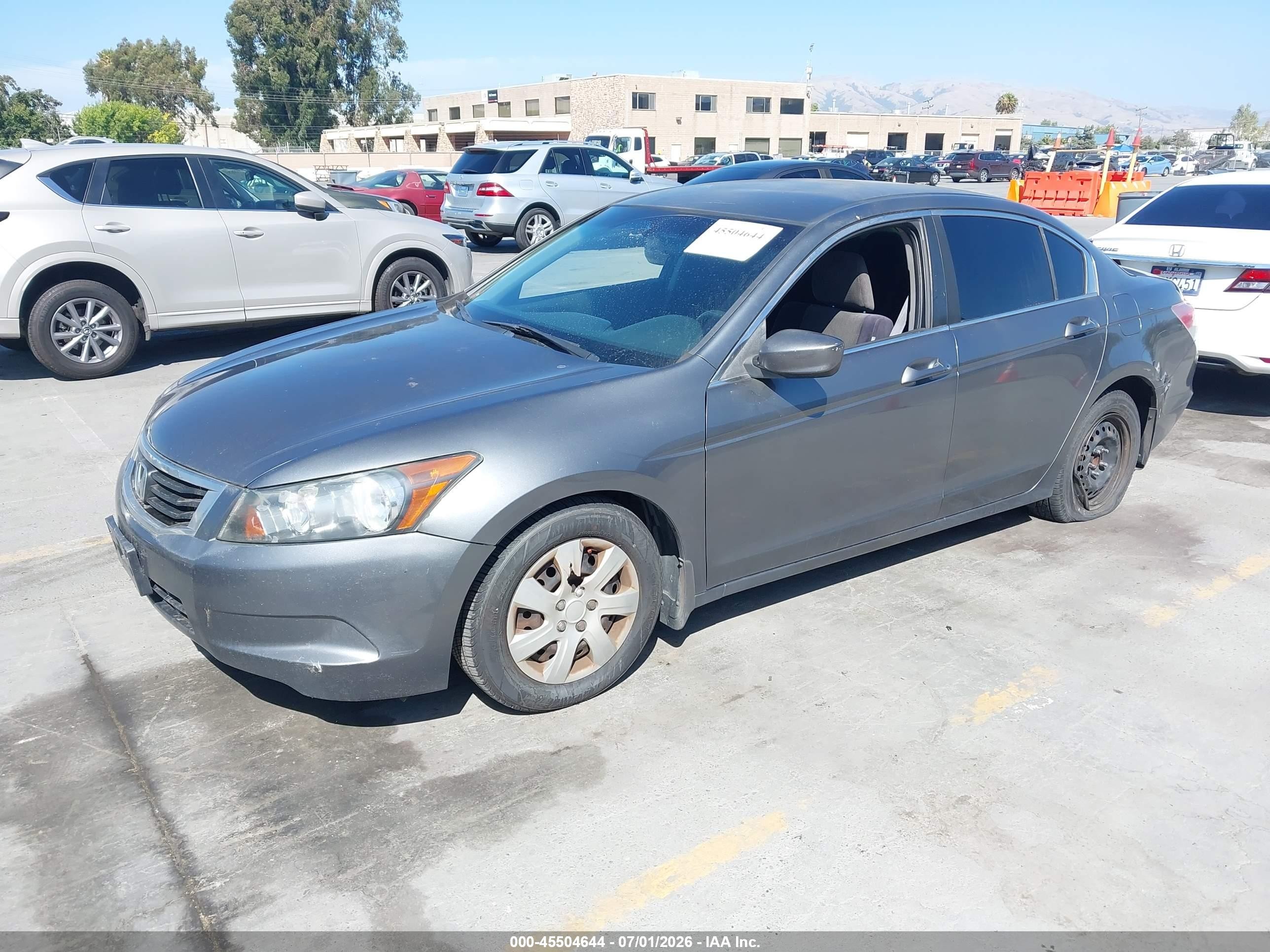 2009 Honda Accord 2.4 Lx Gray vin: 1HGCP26319A077149