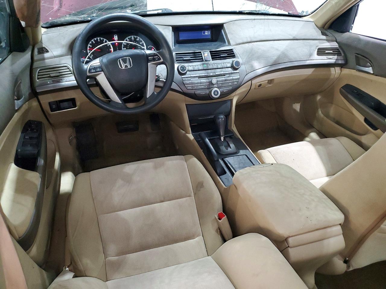2009 Honda Accord Lx Burgundy vin: 1HGCP26319A107315