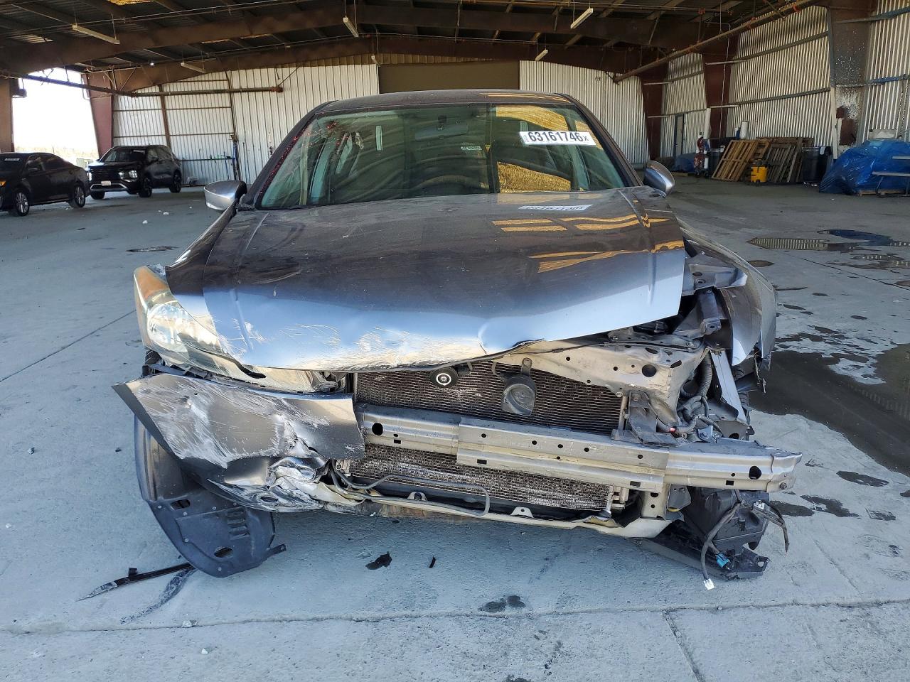 2009 Honda Accord Lx Gray vin: 1HGCP26319A111686