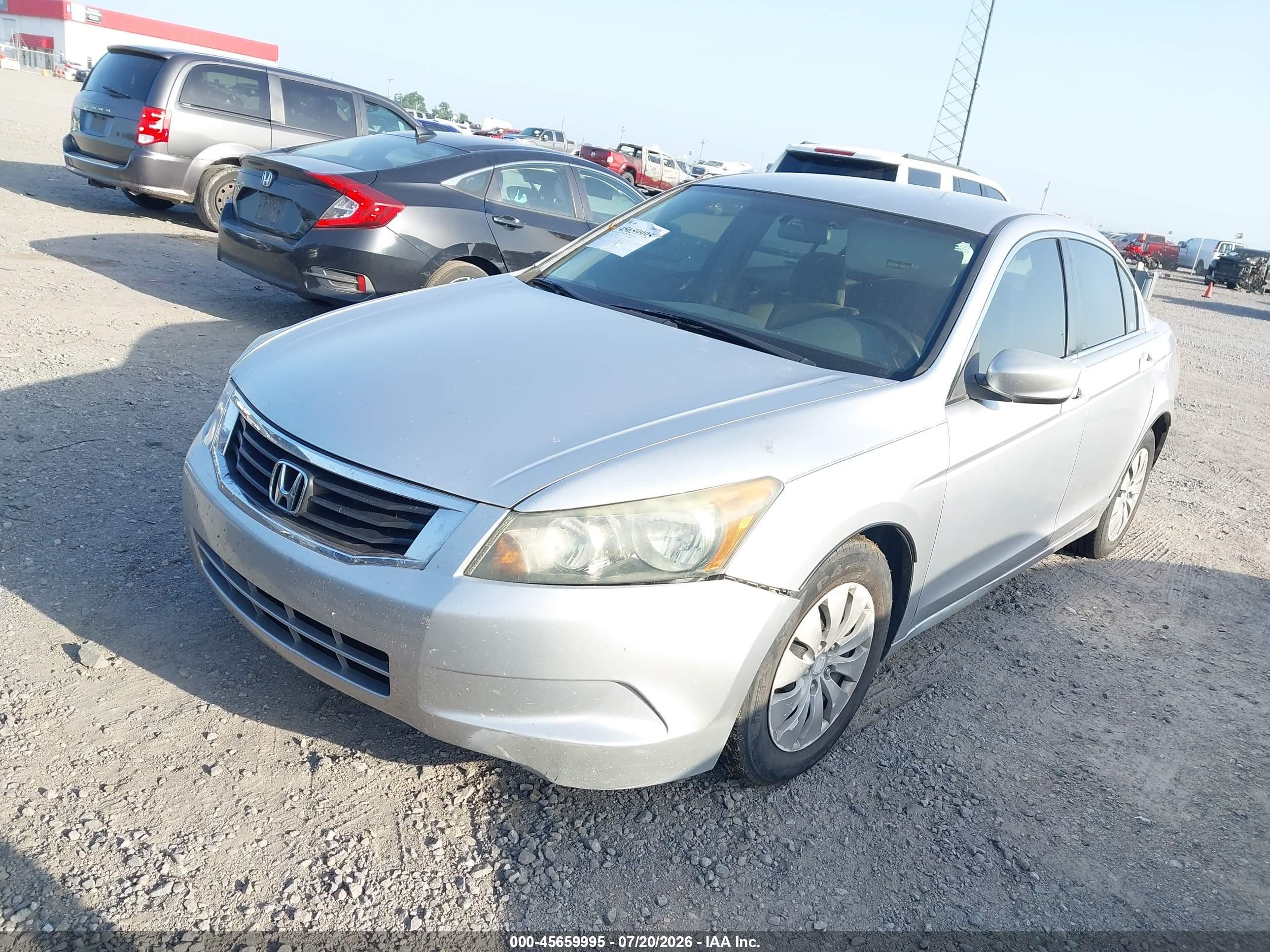 2009 Honda Accord 2.4 Lx Silver vin: 1HGCP26319A112448