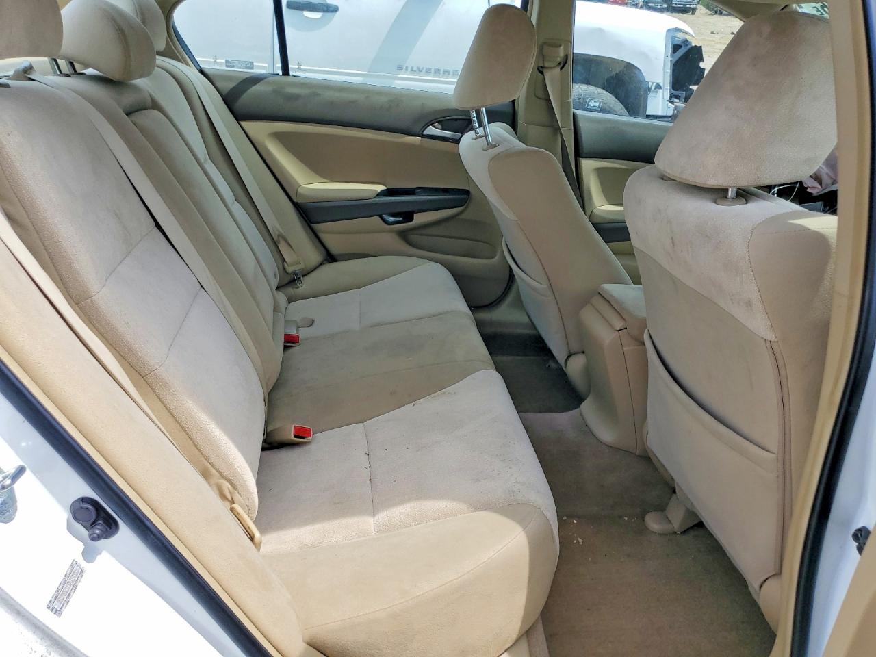 2009 Honda Accord Lx White vin: 1HGCP26319A114815