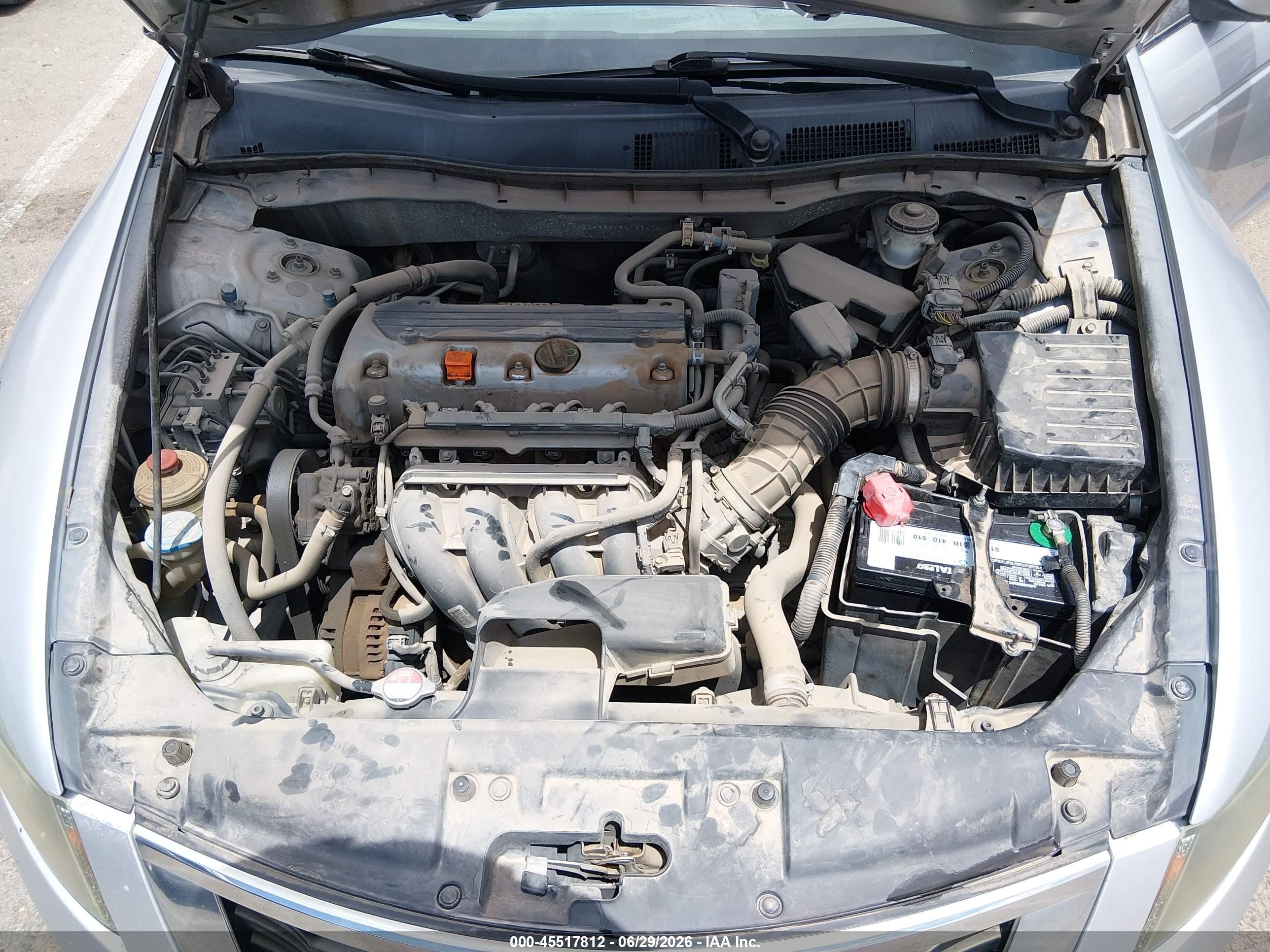 2009 Honda Accord 2.4 Lx Silver vin: 1HGCP26319A136474
