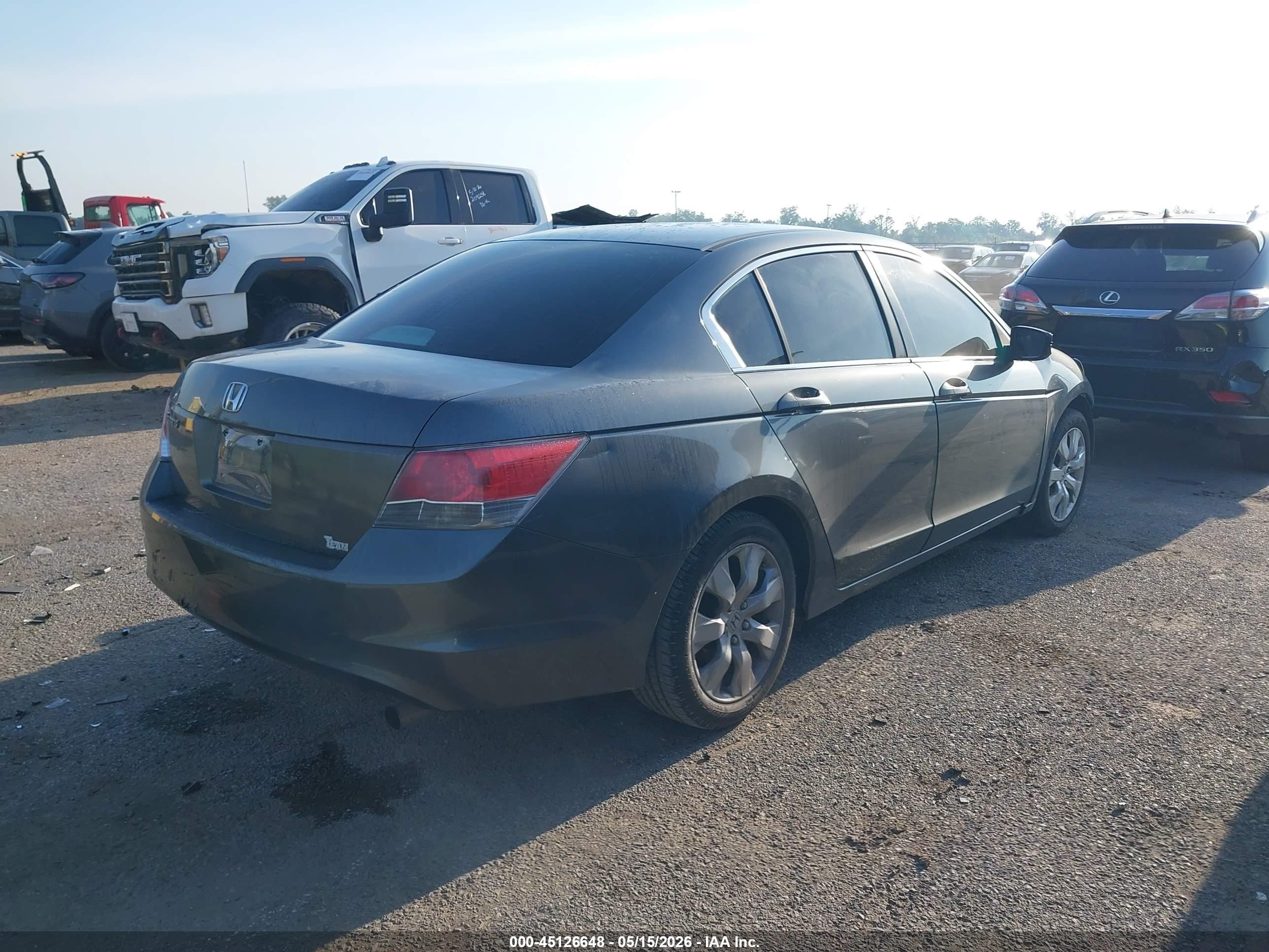2009 Honda Accord 2.4 Lx Gray vin: 1HGCP26319A147006