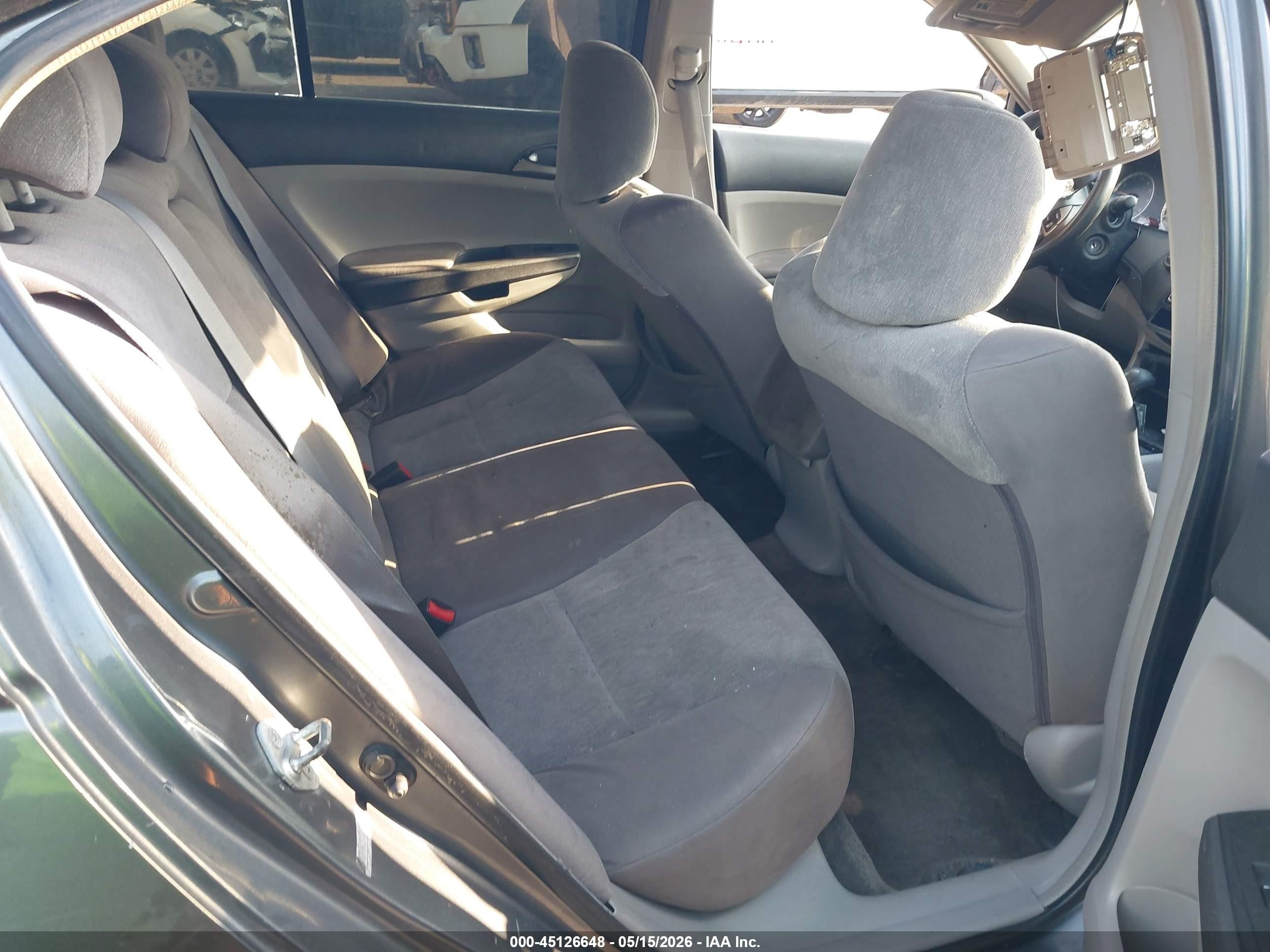2009 Honda Accord 2.4 Lx Gray vin: 1HGCP26319A147006