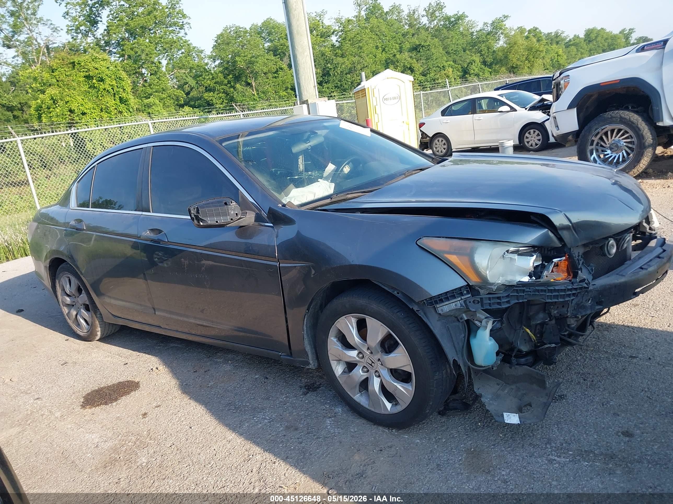2009 Honda Accord 2.4 Lx Gray vin: 1HGCP26319A147006