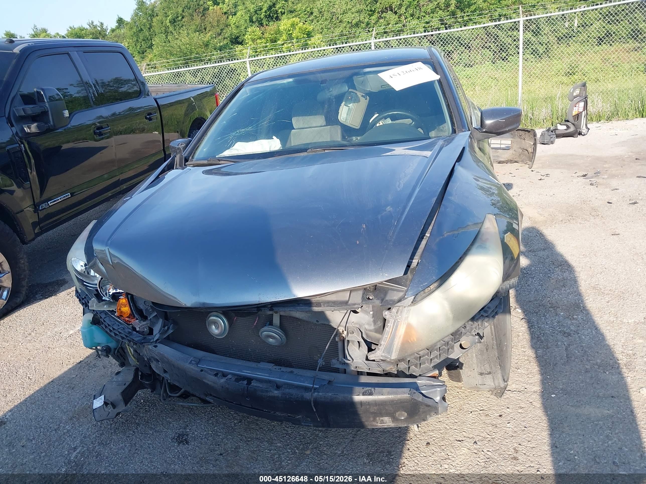 2009 Honda Accord 2.4 Lx Gray vin: 1HGCP26319A147006