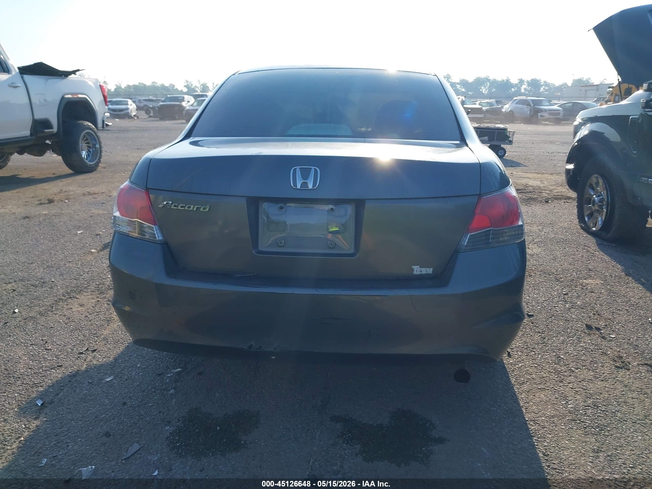 2009 Honda Accord 2.4 Lx Gray vin: 1HGCP26319A147006