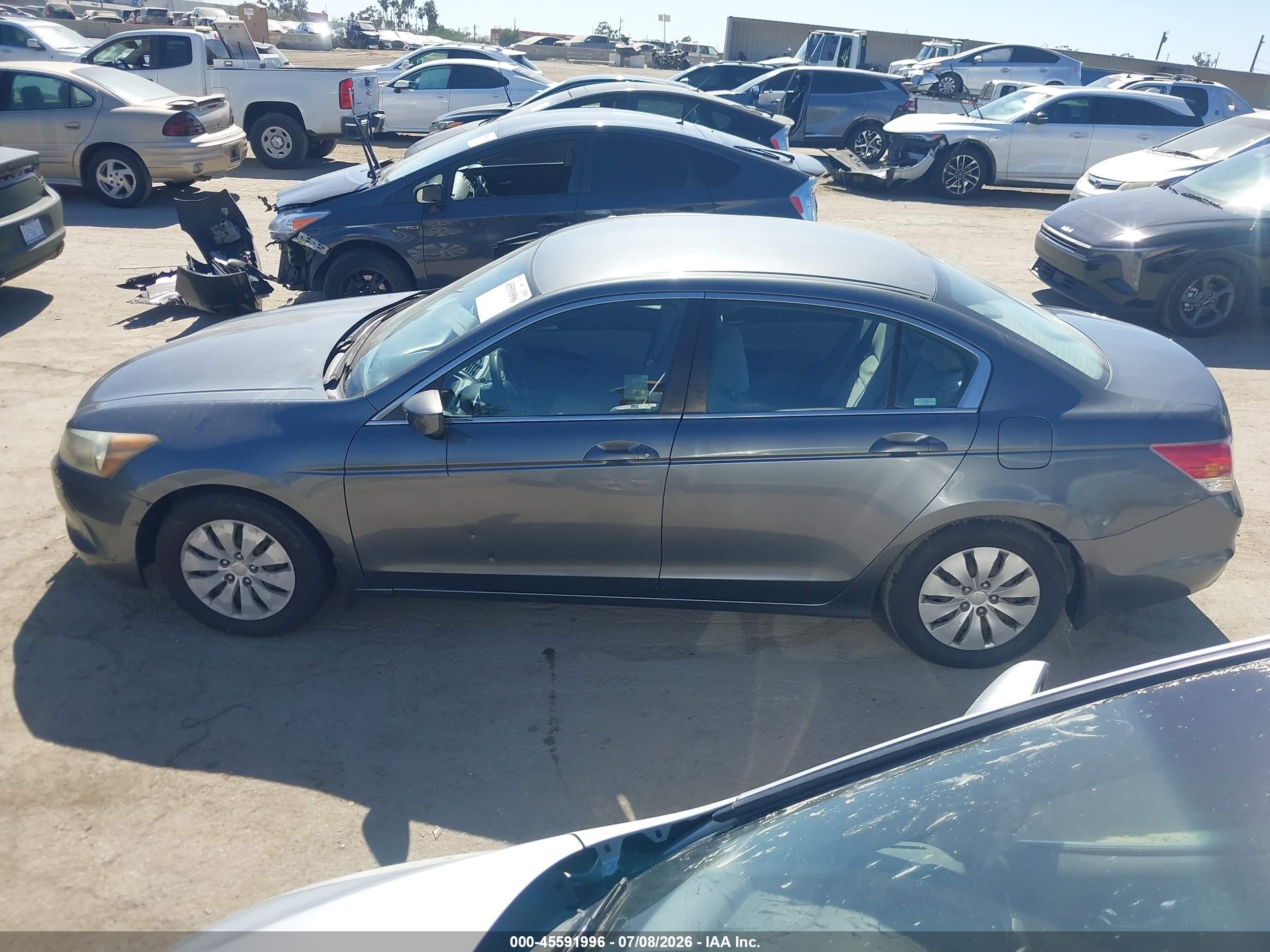 2009 Honda Accord 2.4 Lx Gray vin: 1HGCP26319A157003