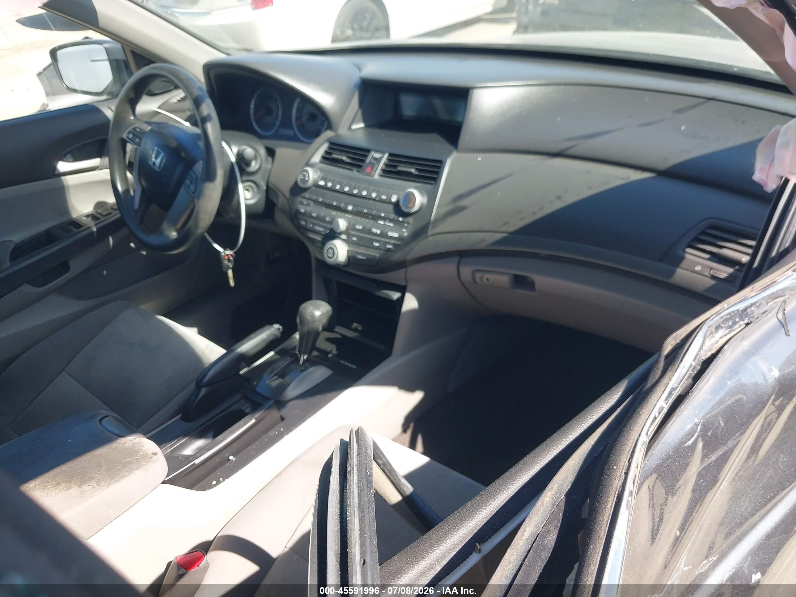 2009 Honda Accord 2.4 Lx Gray vin: 1HGCP26319A157003