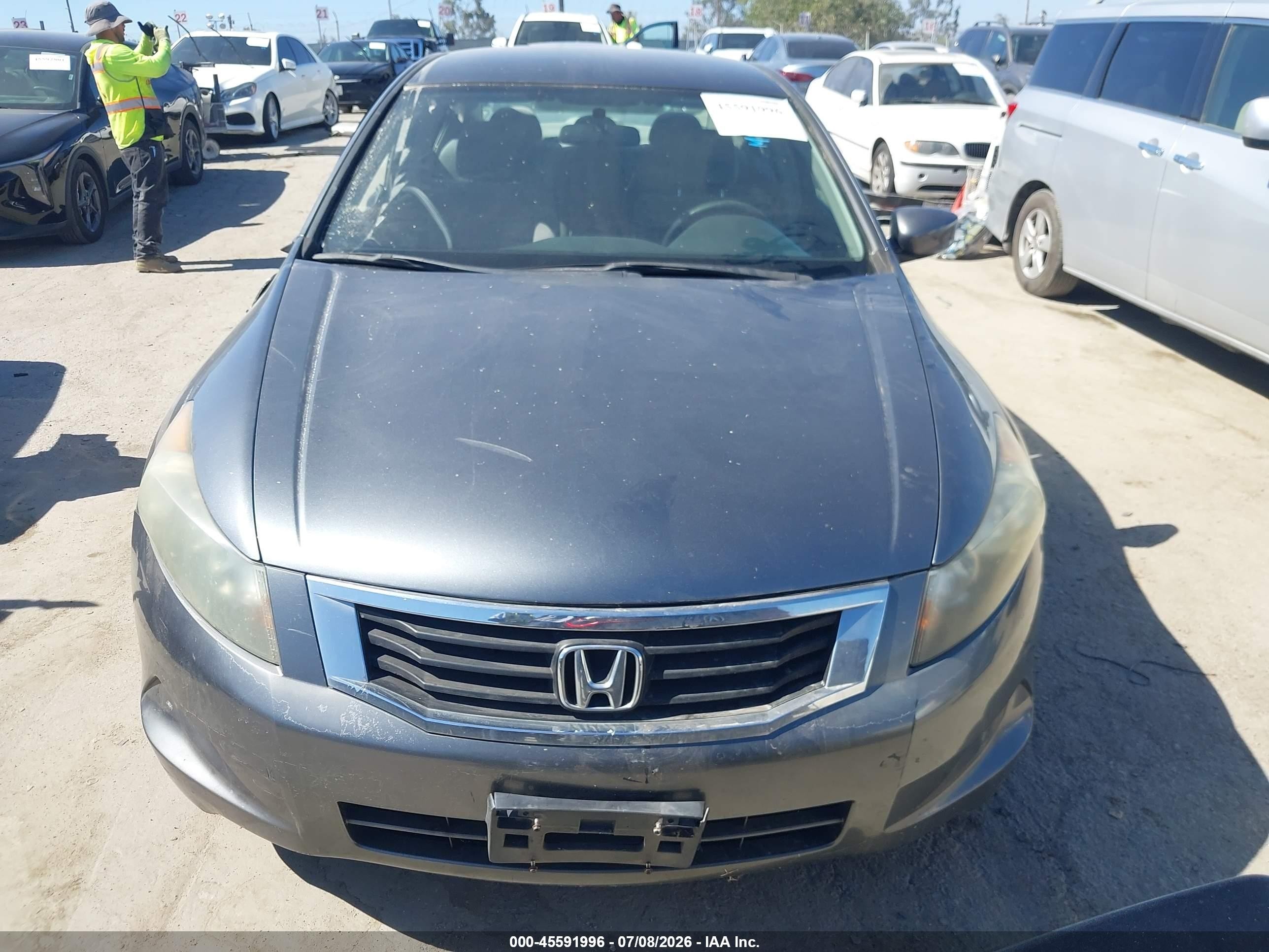 2009 Honda Accord 2.4 Lx Gray vin: 1HGCP26319A157003