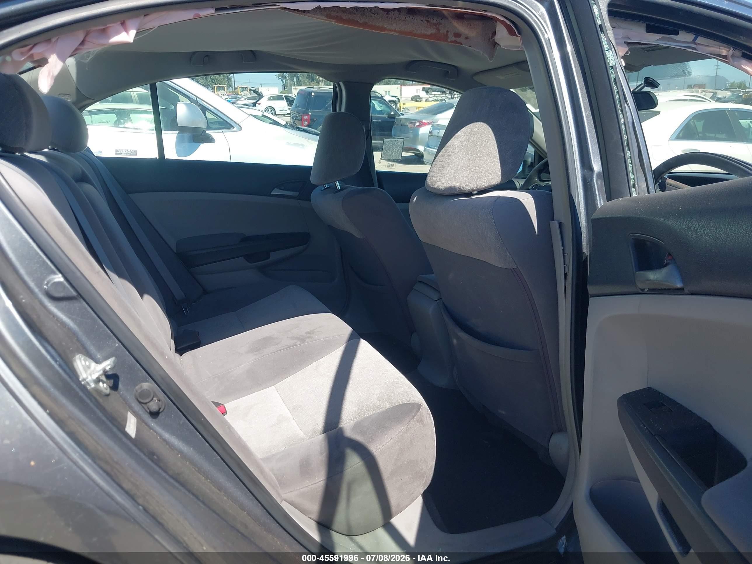 2009 Honda Accord 2.4 Lx Gray vin: 1HGCP26319A157003