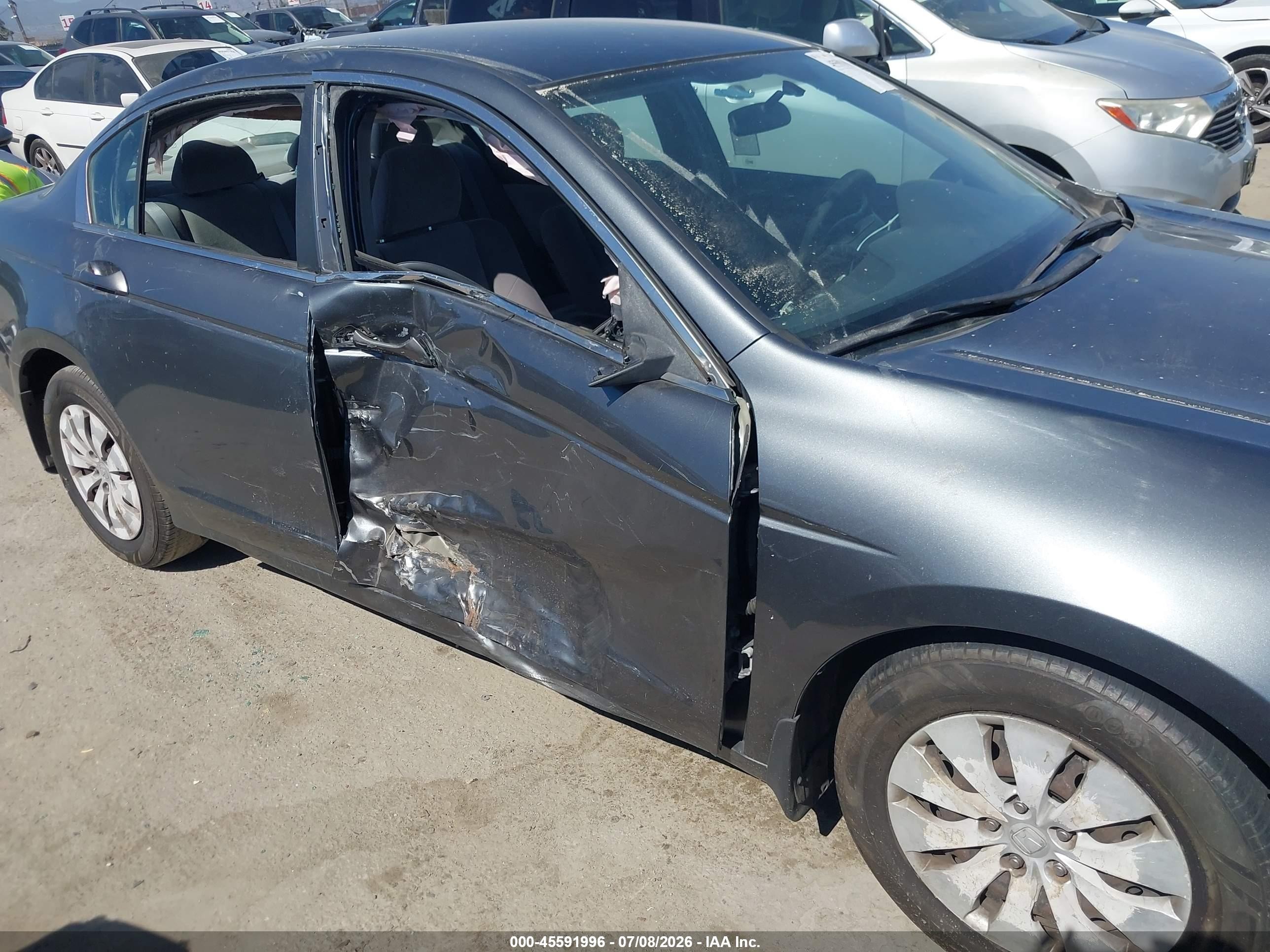 2009 Honda Accord 2.4 Lx Gray vin: 1HGCP26319A157003