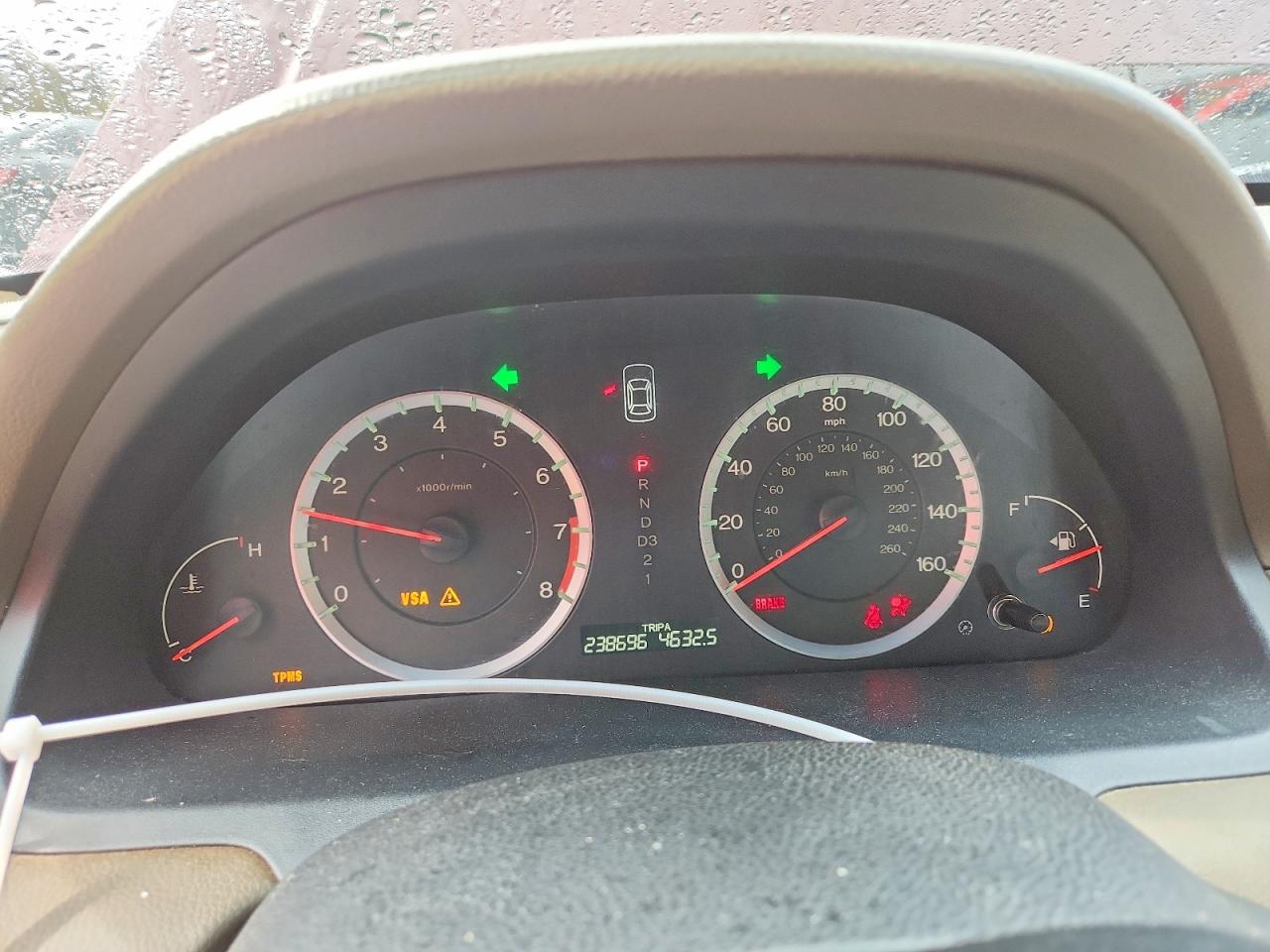 2009 Honda Accord Lx Burgundy vin: 1HGCP26319A160063