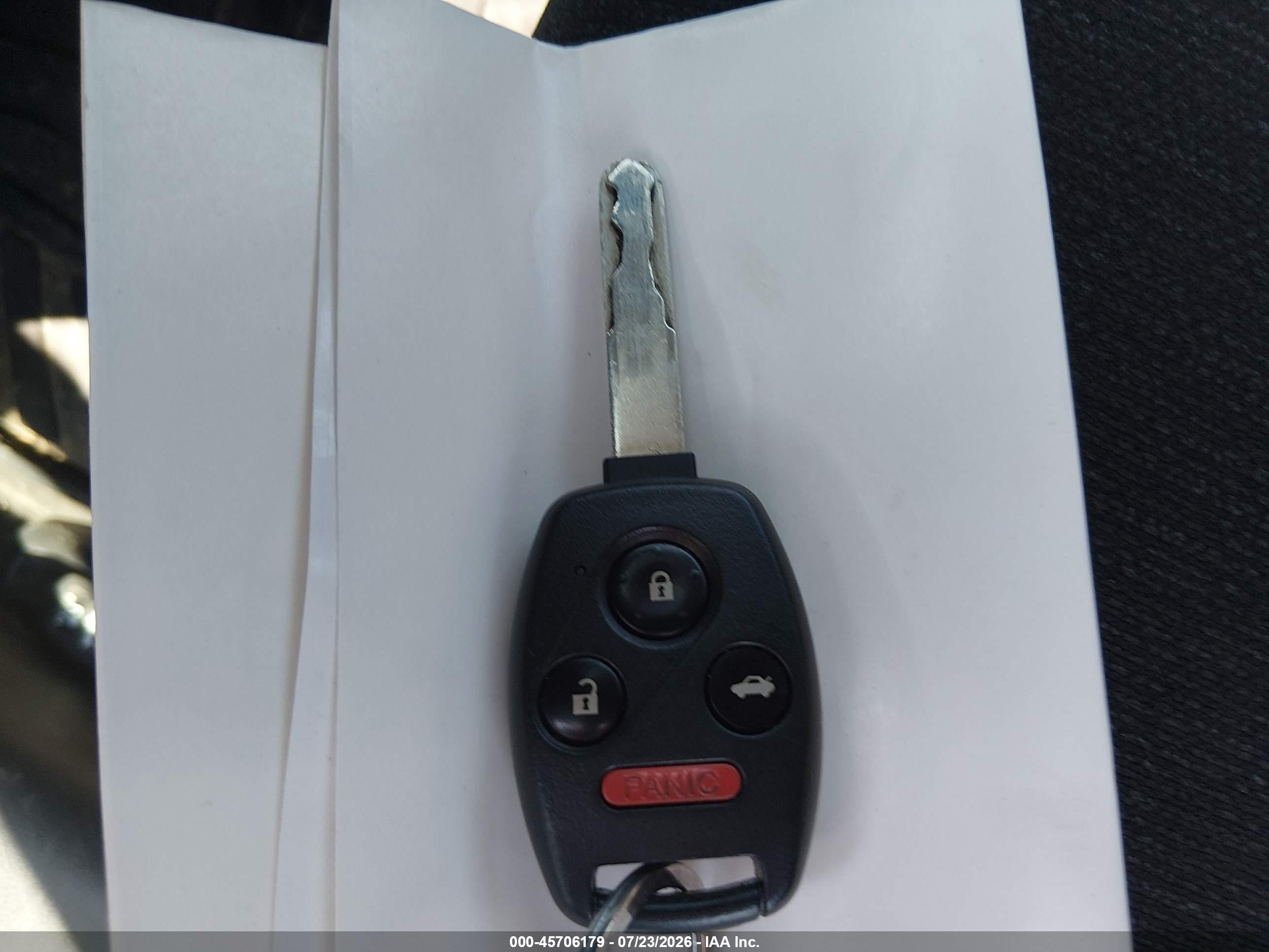 2009 Honda Accord 2.4 Lx Серый vin: 1HGCP26319A164887