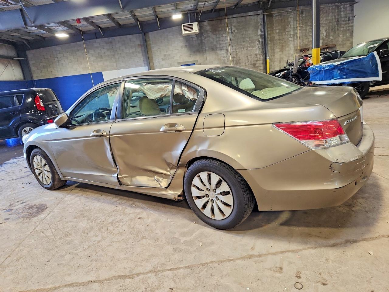 2009 Honda Accord Lx Beige vin: 1HGCP26319A189174