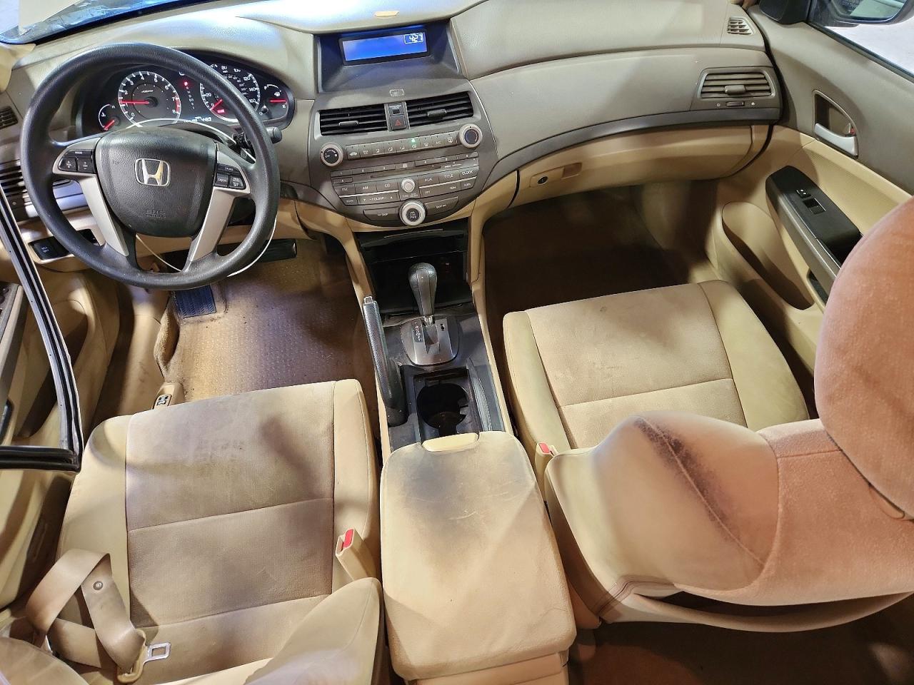 2009 Honda Accord Lx Beige vin: 1HGCP26319A189174