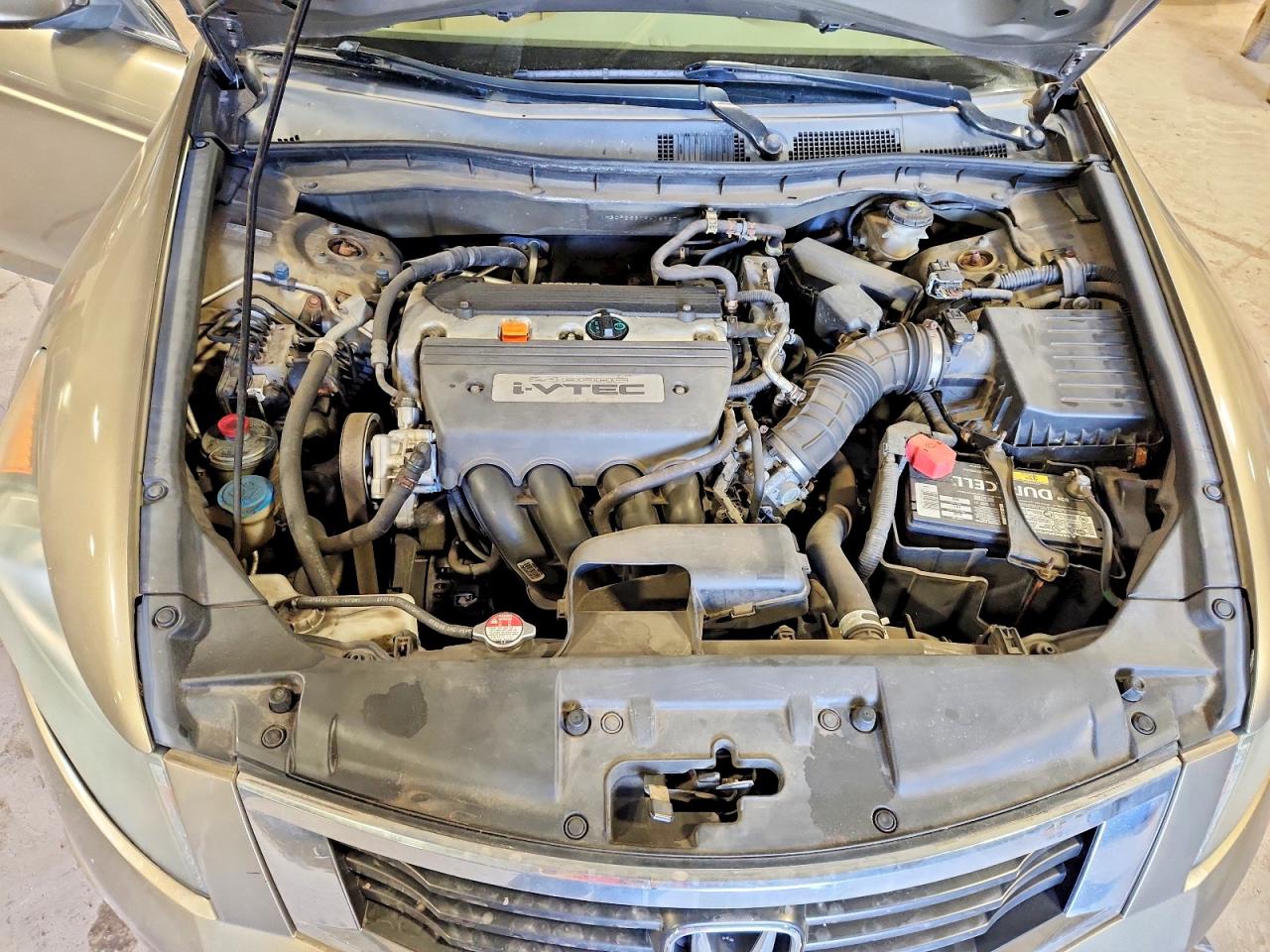 2009 Honda Accord Lx Beige vin: 1HGCP26319A189174