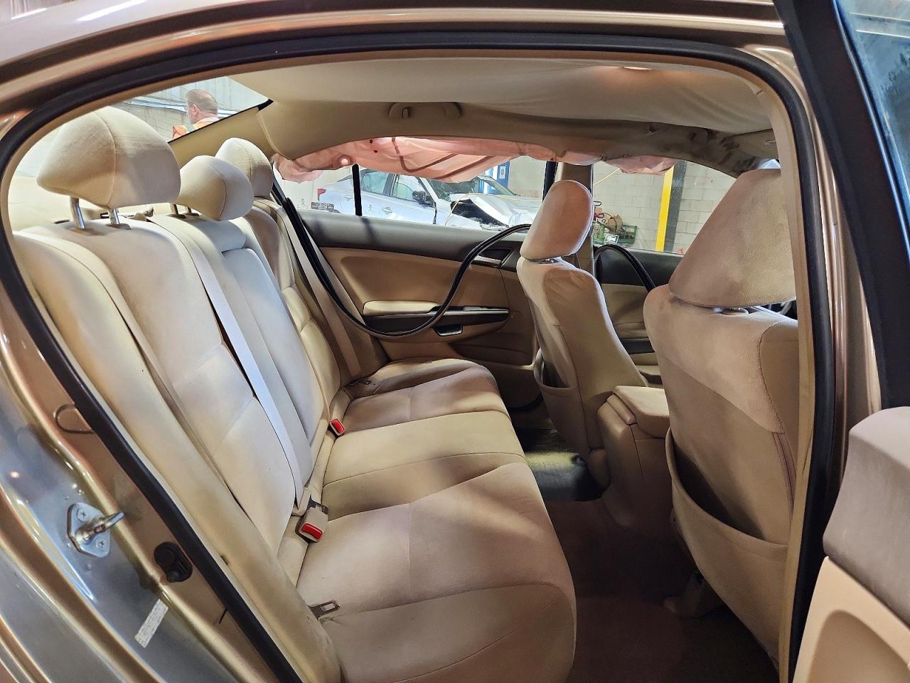 2009 Honda Accord Lx Beige vin: 1HGCP26319A189174