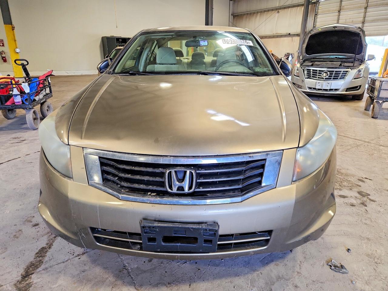 2009 Honda Accord Lx Beige vin: 1HGCP26319A189174