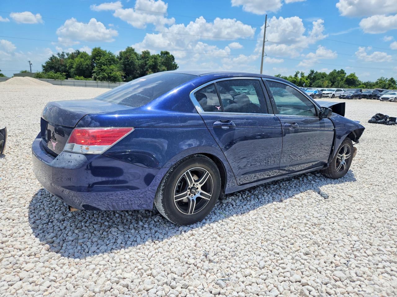 2009 Honda Accord Lx Blue vin: 1HGCP26319A198327