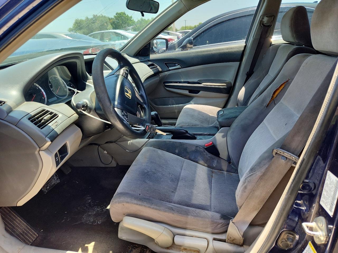 2009 Honda Accord Lx Blue vin: 1HGCP26319A198327