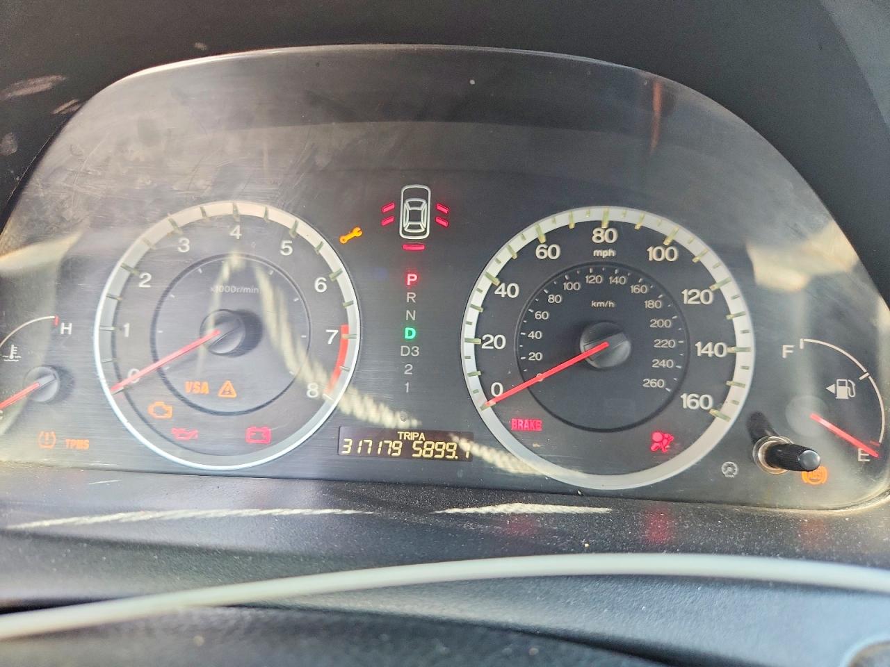 2009 Honda Accord Lx Blue vin: 1HGCP26319A198327